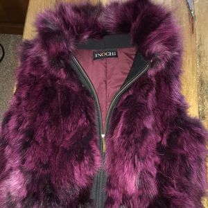 Inochi Real Fox Fur Vest 🔥From Saks Fifth Avenue